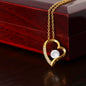 Plant Lover Necklace Gift with Message for Soulmate, 14K White Gold, 18K Yellow Gold with Cubic Zirconia- Gift for Birthday, Anniversary, Mother's Day, Valentine's Day