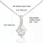 Last Minute Bridesmaid Proposal Gift, Alluring Beauty Necklace, Will You Be My Bridesmaid, Jewelry Message Card For Sister, Bridesmaid Gifts For Best Friend