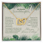 Granddaughter Gift - Gardener Granddaughter - 16K White Gold or 18K Yellow Gold, Birthday Gift Granddaughter Plant Lover