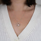 Plant Lover Necklace Gift with Message for Soulmate, 14K White Gold, 18K Yellow Gold with Cubic Zirconia- Gift for Birthday, Anniversary, Mother's Day, Valentine's Day